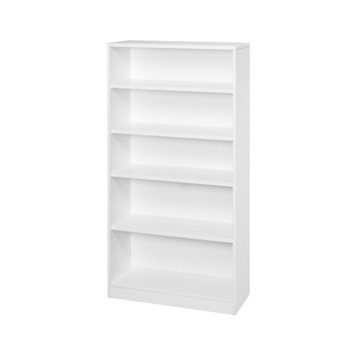 Equip Bookcase 1800Hx900Wx320D White/St